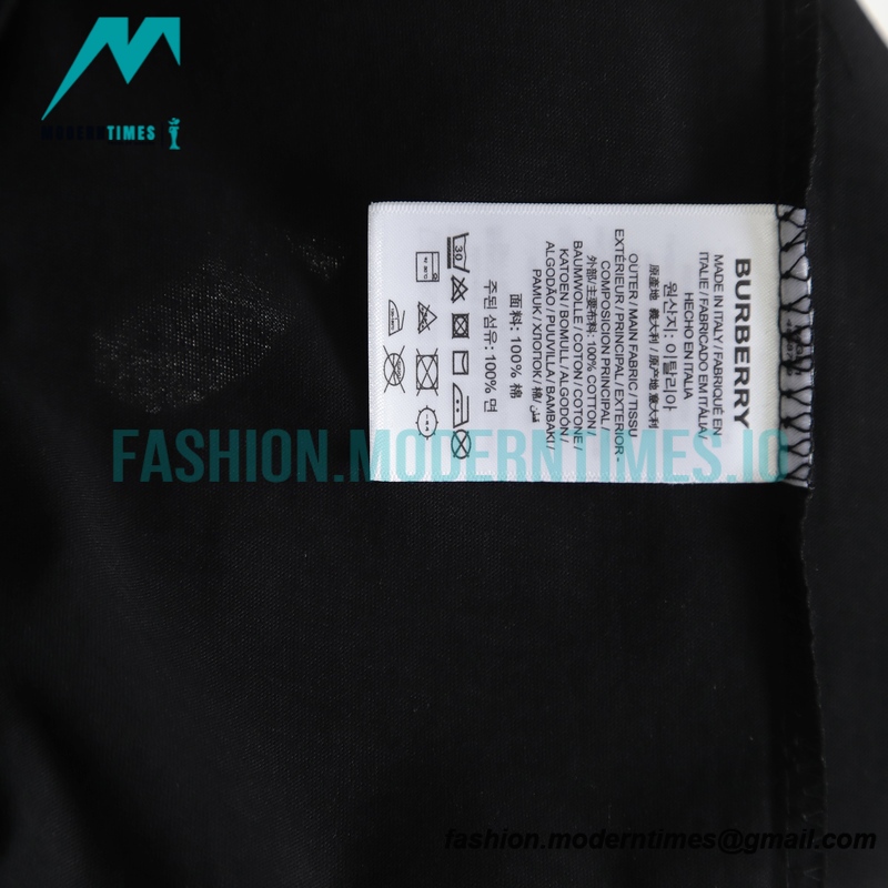 Burberry - 23SS Letter Printed Short-sleeved T-shirt
